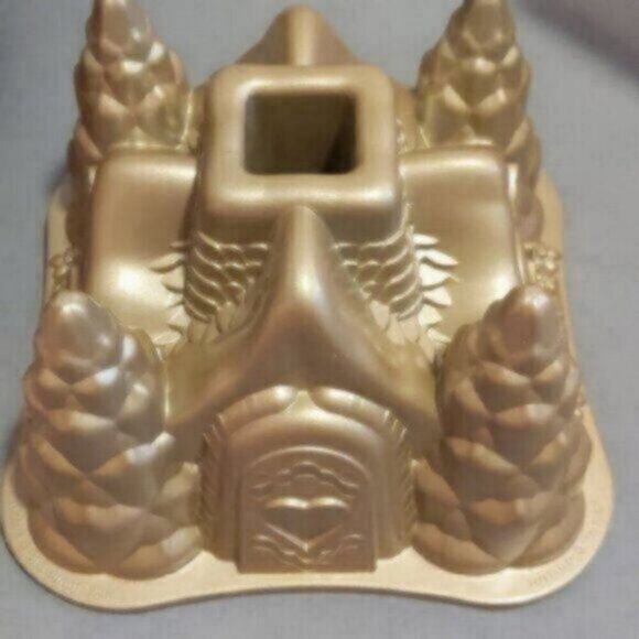 Fun Hansel and Gretel Fairytale Gingerbread Bundt Pan Vintage Nordic Ware - Picture 5 of 8